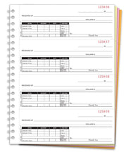 Cash Receipt Books (Form NC-146-4) Office Forms Alabama Independent Auto Dealers Association Store